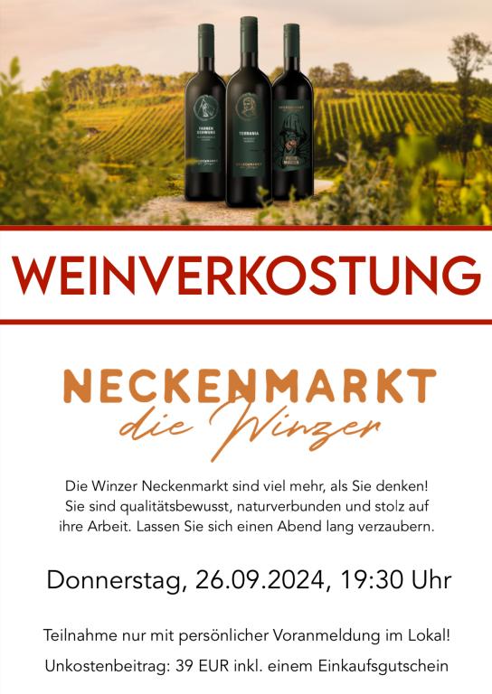 Weinverkostung