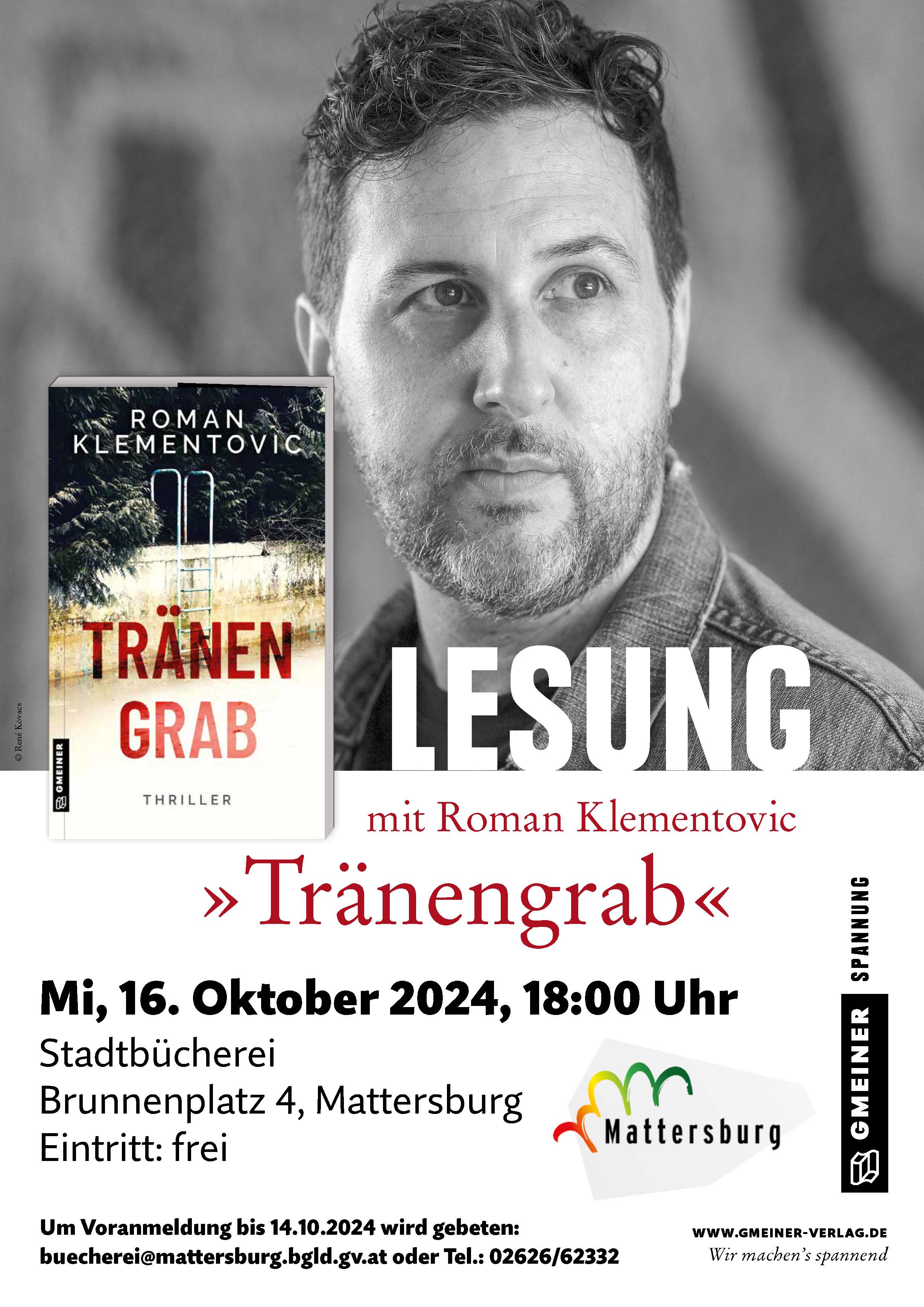 Lesung mit Roman Klementovic