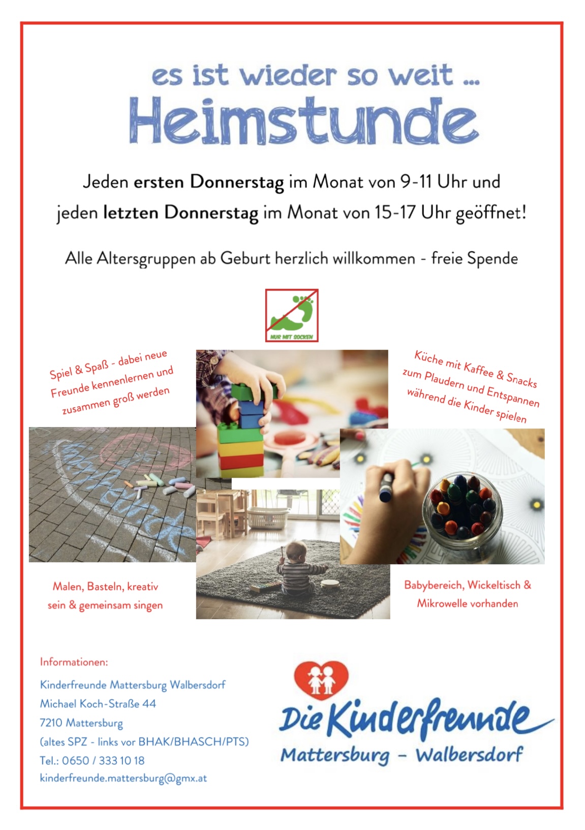 Heimstunde Kinderfreunde