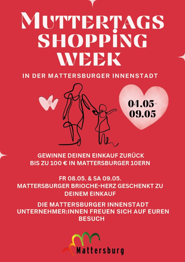 Muttertags Shopping Week