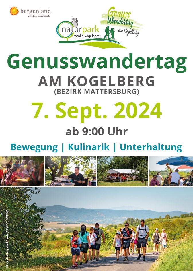 2. GENUSSWANDERTAG AM KOGELBERG