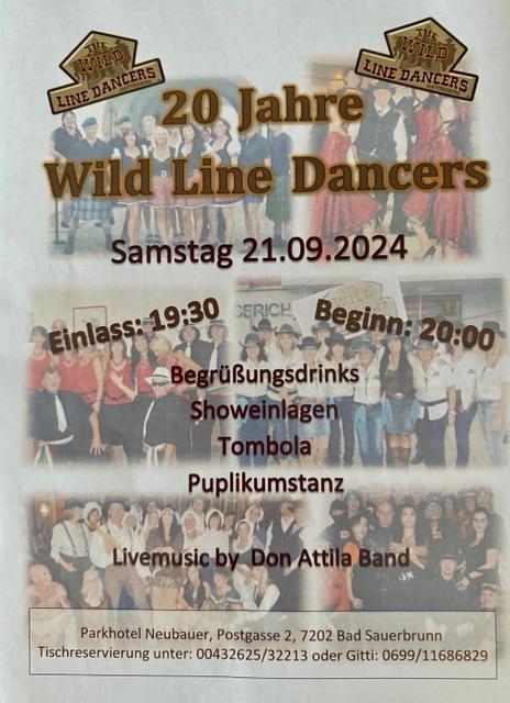 Logo Wild Line Dancers